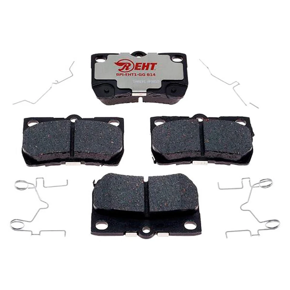 Передние задние тормозные диски и гибридные тормозные колодки для Lexus IS250 2006-2008 годов выпуска - Raybestos - Изображение 2 из 4