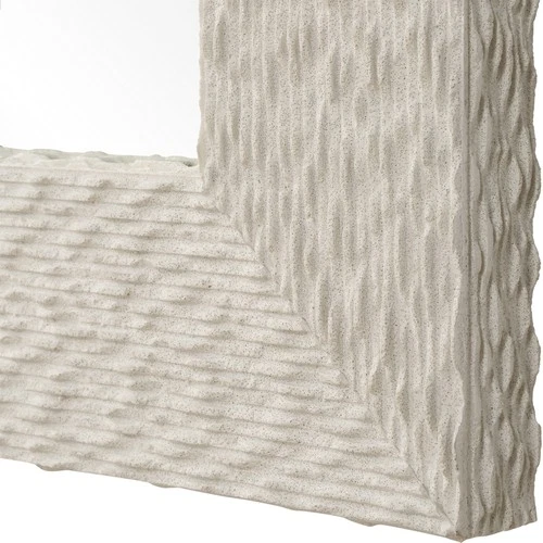 Uttermost 09999 Everett 39-5/8" W x 59-5/8" H Rectangular Framed - Off White - Picture 2 of 5