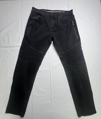 Versace V19-69 Jeans Mens 34x30 Black Abbigliamento Sportivo SRL Milano Italia