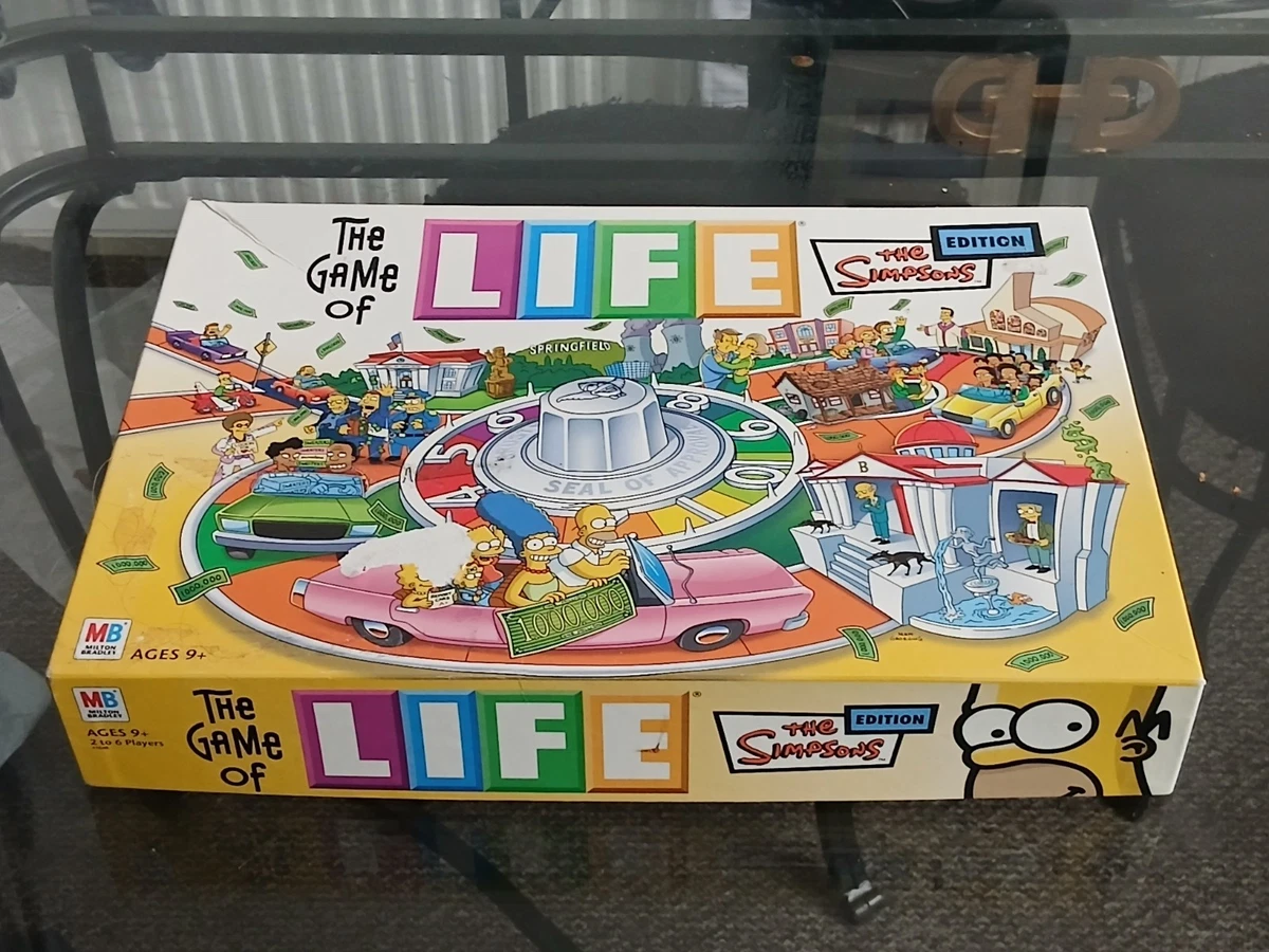 The Simpsons Game of Life Contemporary Manufacture Game Boards