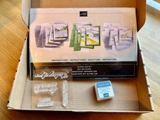Stampin' Up ALPINE AIR kit - NEW W/STAMPS, INK SPOT  ACRYLIC BLOCK