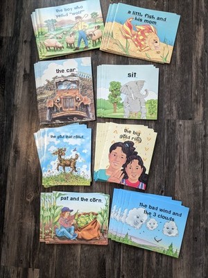 Lot of 46 SRA Independent Readers Reading Level 1 Books w/Box Home School