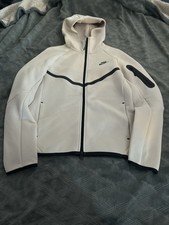 Nike Tech Fleece Full-Zip White Size Extra Small Men's Jacket