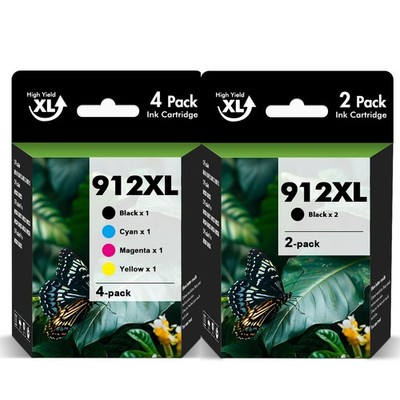 912 XL Patronen für HP OfficeJet Pro 8012 e 8022 e 8010 8014e 8024 e 8025 e