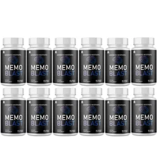 Memo Blast- Brain Health Support Formula, Nootropic Supplement- 12 Bottles