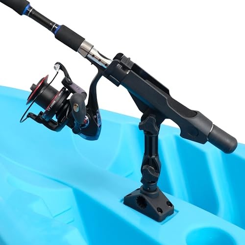 Scotty Baitcaster/Spinning Rod Holder con 241 Side Deck Mount