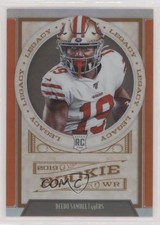 2019 Panini Chronicles Legacy Update Rookies Orange 23/75 Deebo Samuel #208 uk2