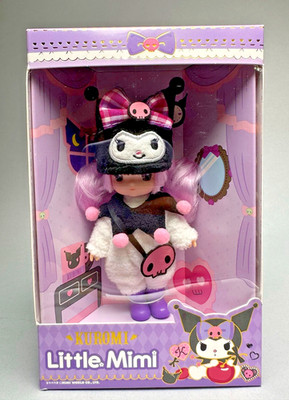 Sanrio Characters x Little Mimi KUROMI Figure Doll Toy Cute - No Tariffs  