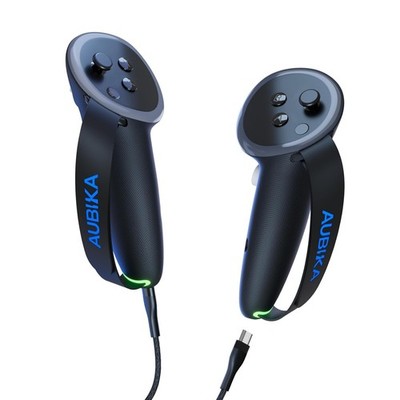 Aubika Rechargeable Controllers Grips for Meta Quest 3S/Quest 3, Oculus Quest 3S