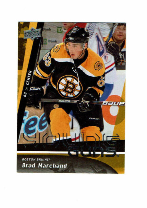 2009-10 Brad Marchand Upper Deck Young Guns Rookie RC YG #452