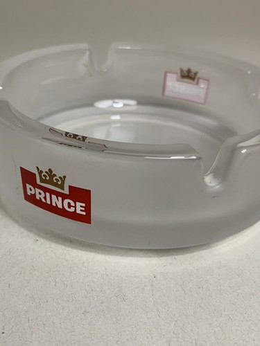 Aschenbecher Prince Ø 10,5cm Trübglas selten vintage - Picture 2 of 2