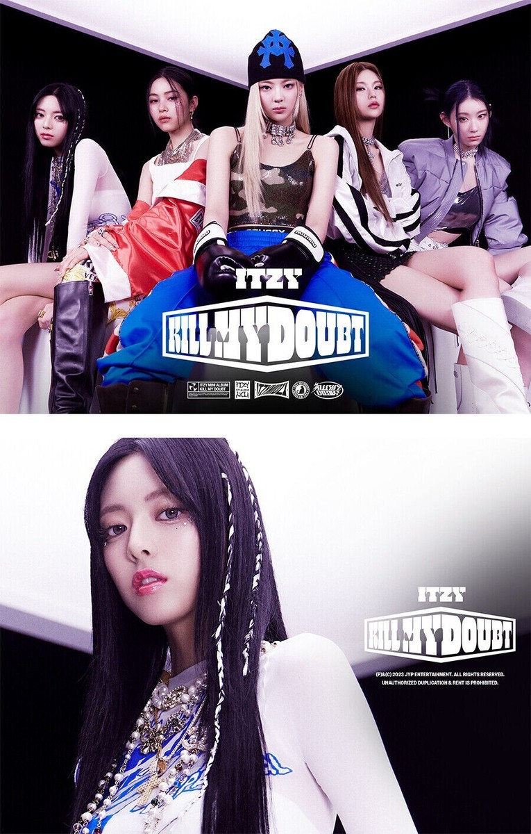 ITZY KILL MY DOUBT 7th Mini Album BET ON ME RYUJIN Ver/CD+Frame+