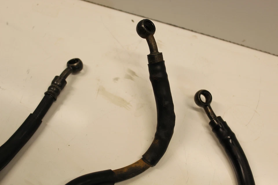 Honda Sportrax 300 TRX300EX 2002 2x4 mangueras de freno delanteras conjunto de mangueras juntas Foto 4 de 4