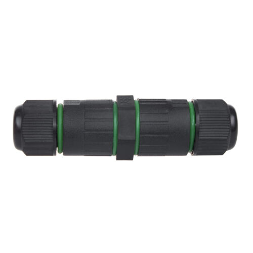Steckverbinder Kabelverbinder IP68 Wasserdicht Staubdicht Luftdicht Schwarz - Bild 3 von 5