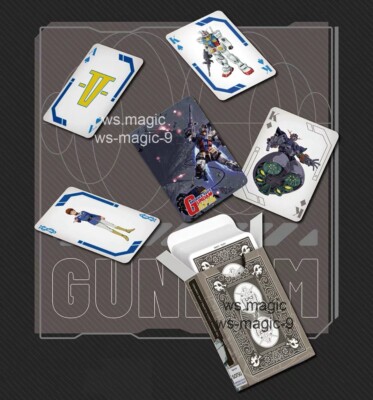 Bicycle Gundam Playing Cards SET 4 Decks RX-78 Exia Strike