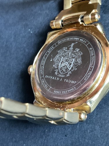 Donald J. Trump 2005 Signature Collection Uhr TR/1184, recht gebraucht, funktionsfähig - Bild 11 von 22
