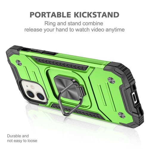 For iPhone 12 Pro 12 Pro Max Mini Shockproof Case Kickstand Ring Magnetic Cover - Picture 16 of 52