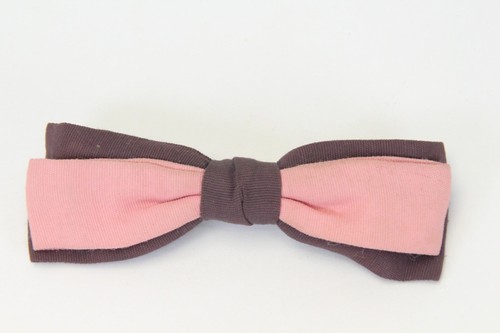 Best Clip and Ever Clip  3.5" x 1.2" Clip On Bowtie Double Tie  Lot of 3 - Picture 3 of 10