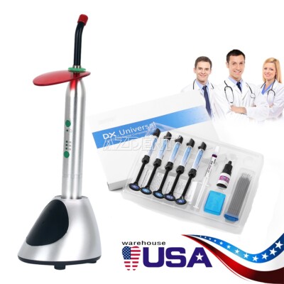 Kit de resina de compuesto de cura dental /Lámpara de polimerización LED YS-C