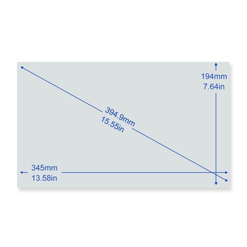 2X Clarity Anti Glare/Blue-Ray Guard Screen Protector For HP ENVY x360 15t 15.6" - Picture 3 of 9