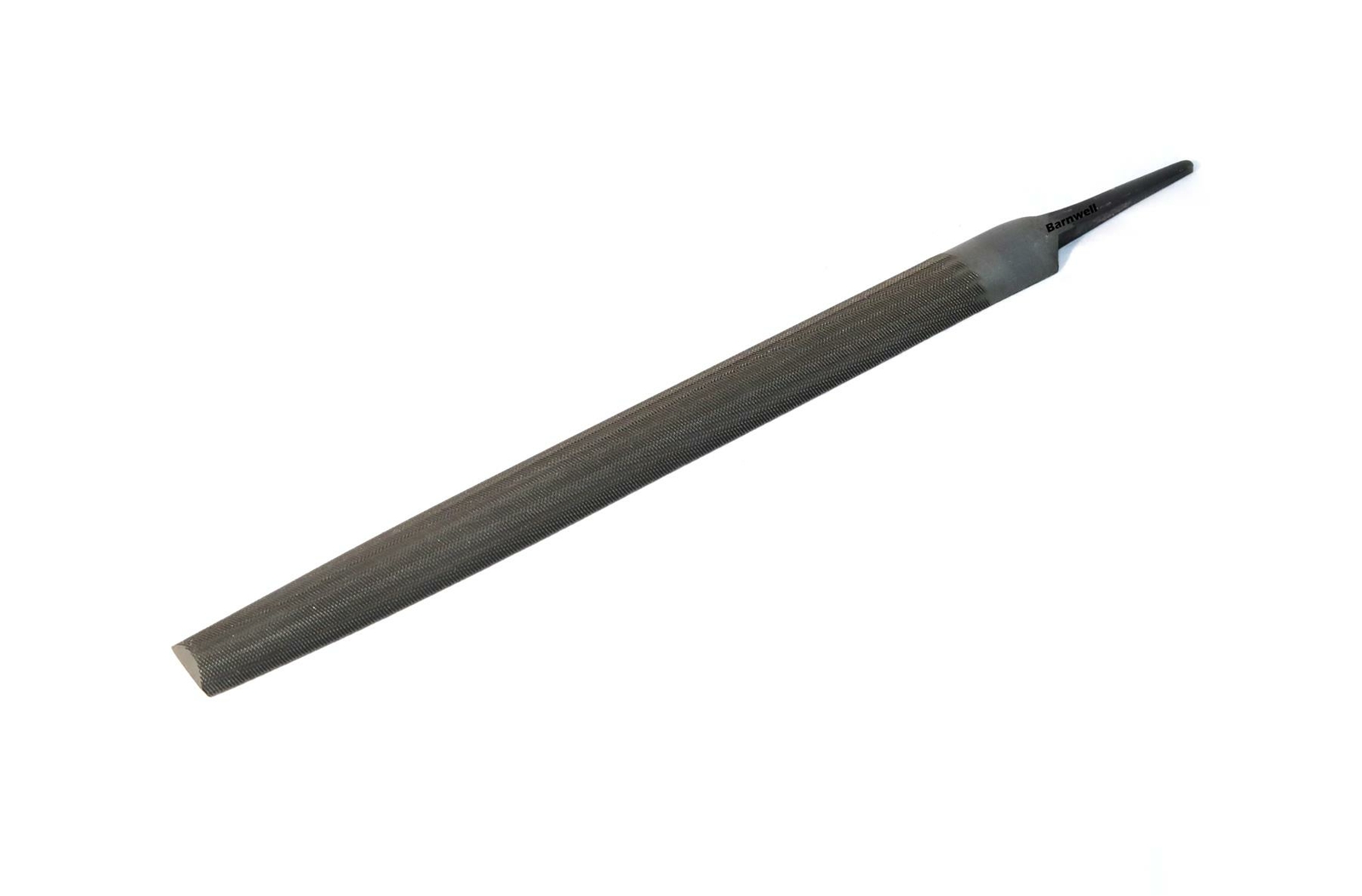 Barnwell 10"" Half Round Engineers Metal Cutting File - Coarse
