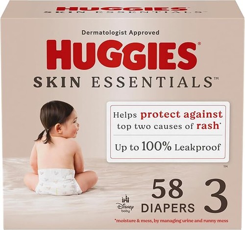 Huggies Diapers, Skin Essentials Baby All sizes - Picture 9 of 22