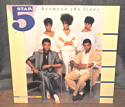 Five Star Between The Lines 1987 UK Vinyl LP Plus Inner Excellent