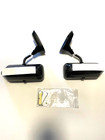 Carbon fiber style mirror track show racing fits JDM RX7 NISMO Z GR86 FRS SUBI