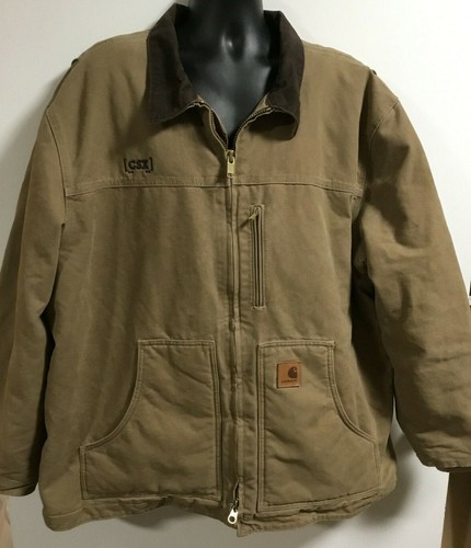 Carhartt C61FRB Sherpa Lined Sandstone 