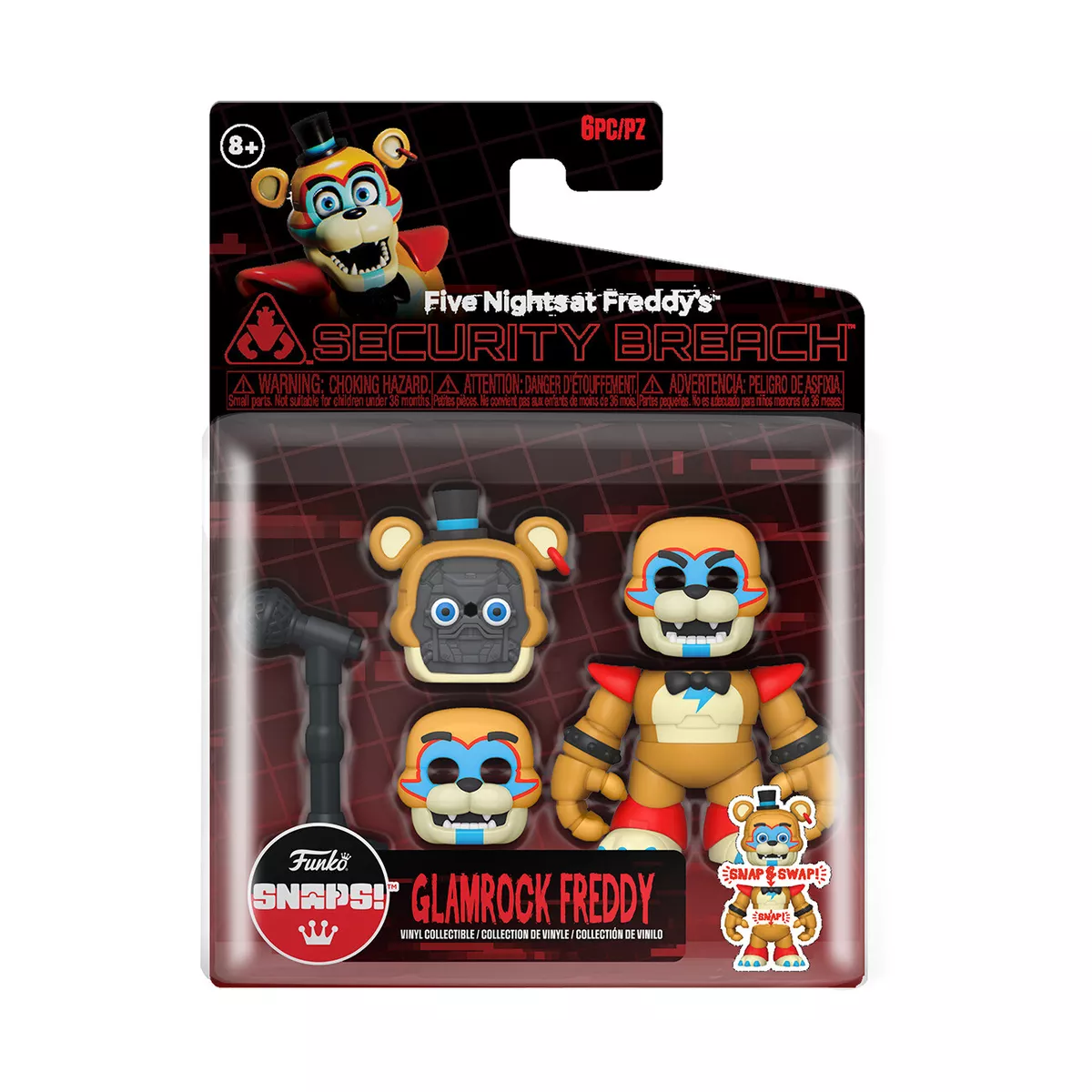 Funko Five Nights at Freddy's Glamrock Freddy - Funko - Magazine Luiza