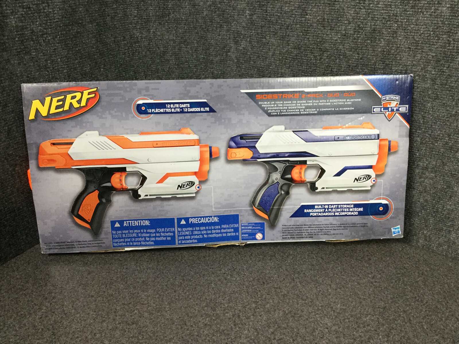 nerf sidestrike 2 pack