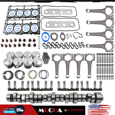 MDS Cam Lifter Piston & Connecting Rod Kit Fit 2003-08 Dodge Ram 1500 5.7L Hemi