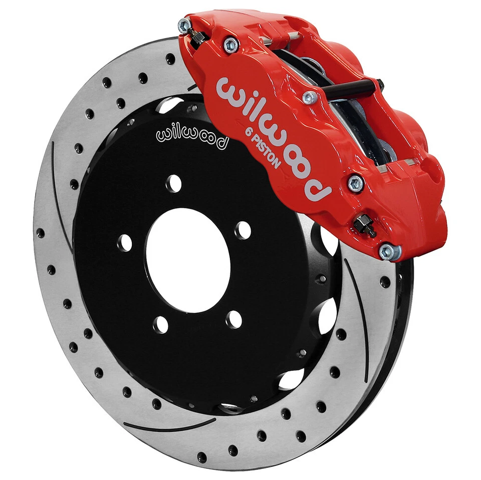 Wilwood 140-11978-DR Forged Narrow Superlite 6R Big Brake Front Brake Kit - Image 2 of 4