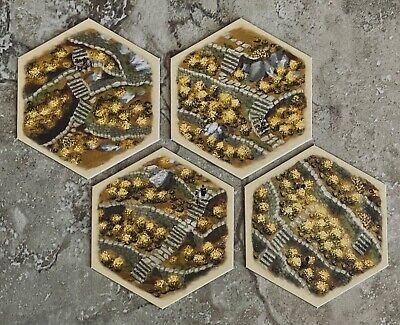 Details about   Catan Histories Rise Of The InkasFishing Grounds Terrain Hex Tiles x3 Pieces