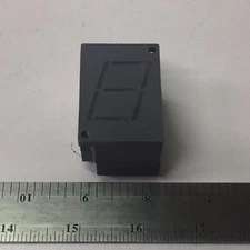 Dialight 710-0300-025 Digital Number Indicator/Light, Solder Mount 7-SEGMENT LED