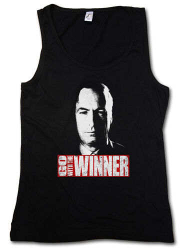 GO WITH THE WINNER SAUL GOODMAN TANK TOP GYM VEST - Breaking Call Bad Better - Picture 1 of 2