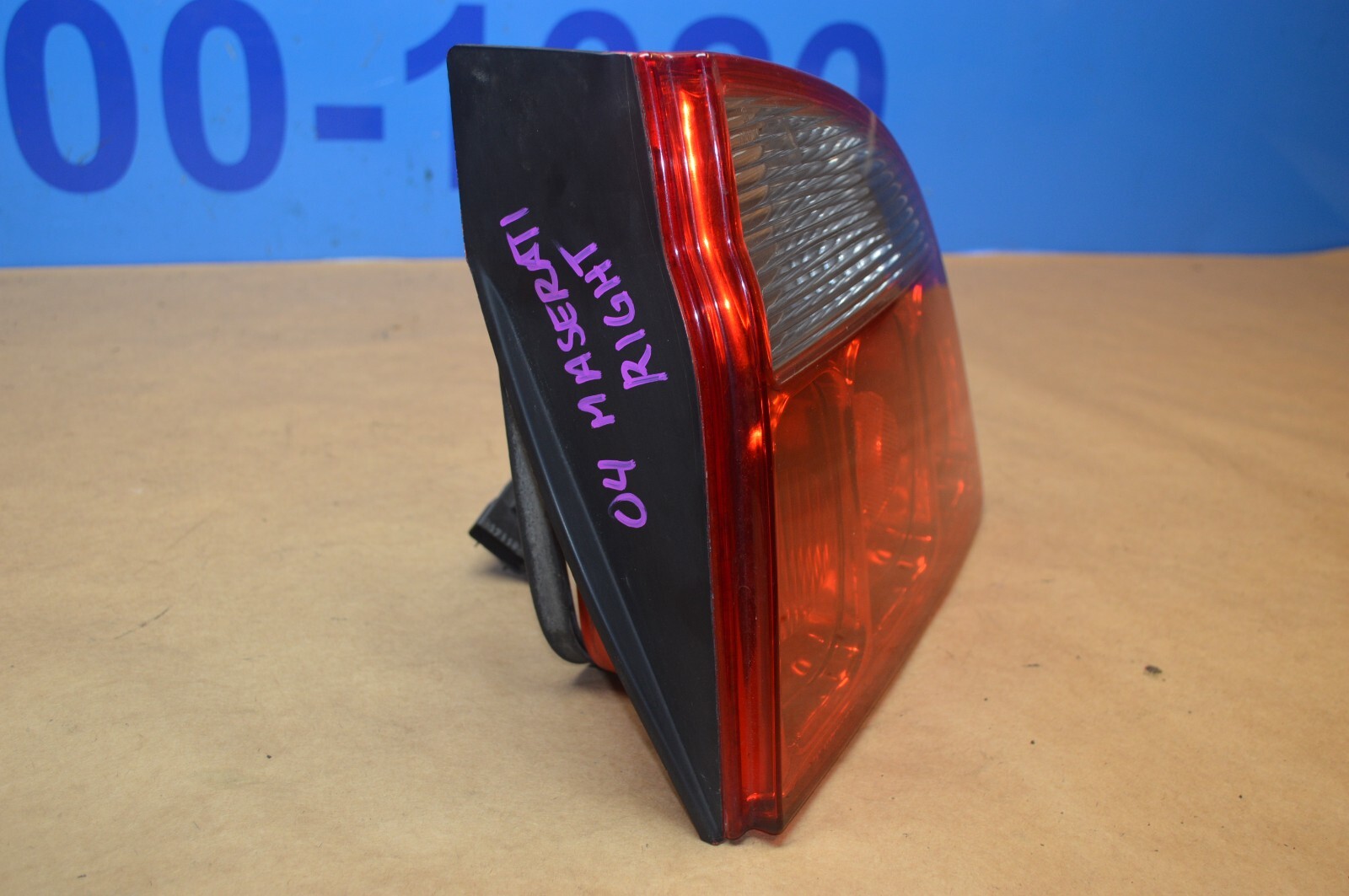 2004 M138 MASERATI M128 GT REAR RIGHT PASSENGER SIDE TAILLIGHT ASSEMBLY 195847