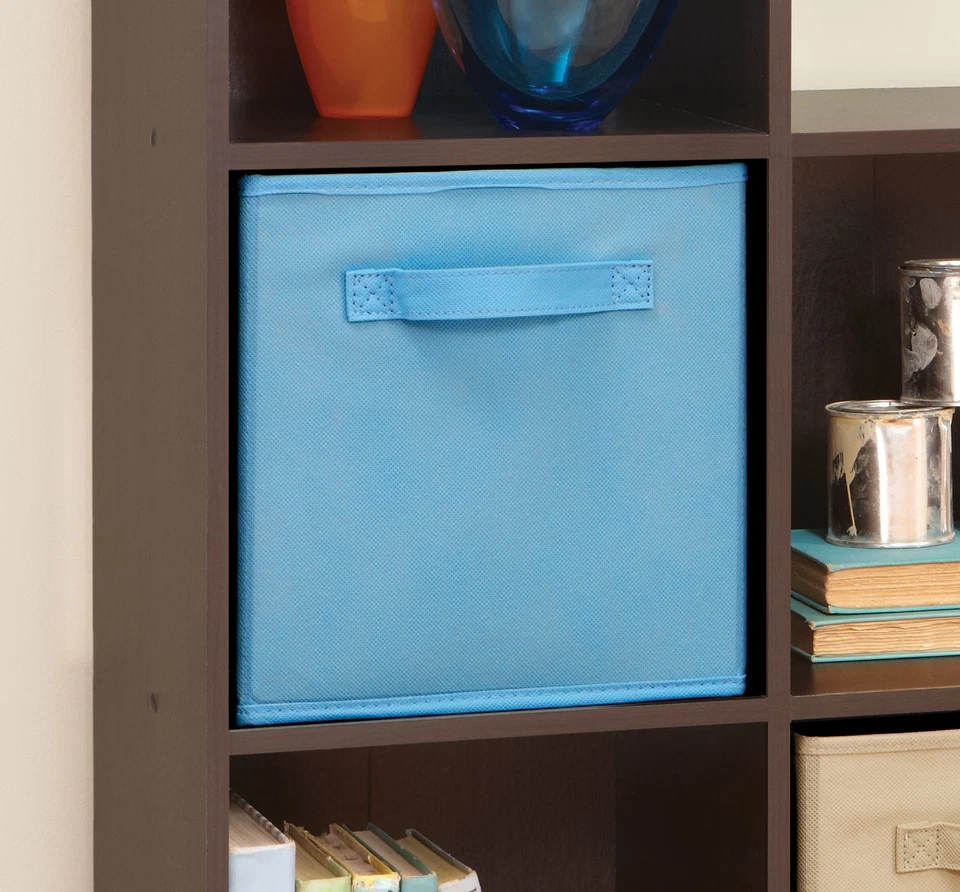 Paquete de 2 cajones de tela azul claro 3879 Cubeicals Foto 2 de 4