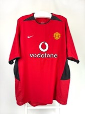 Manchester United Nike 2004/06 Home Football Jersey Shirt Size XL Red