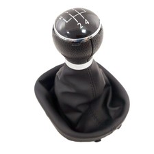 Schaltknauf Schaltmanschette 5 Gang Für VW Caddy MK3 III 2003 - 2011 Touran 1T1
