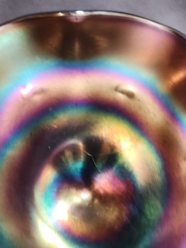 Northwood arcobaleno vetro carnevale ametista profonda 5,5" piatto caramelle composto priorità - Foto 9 di 13