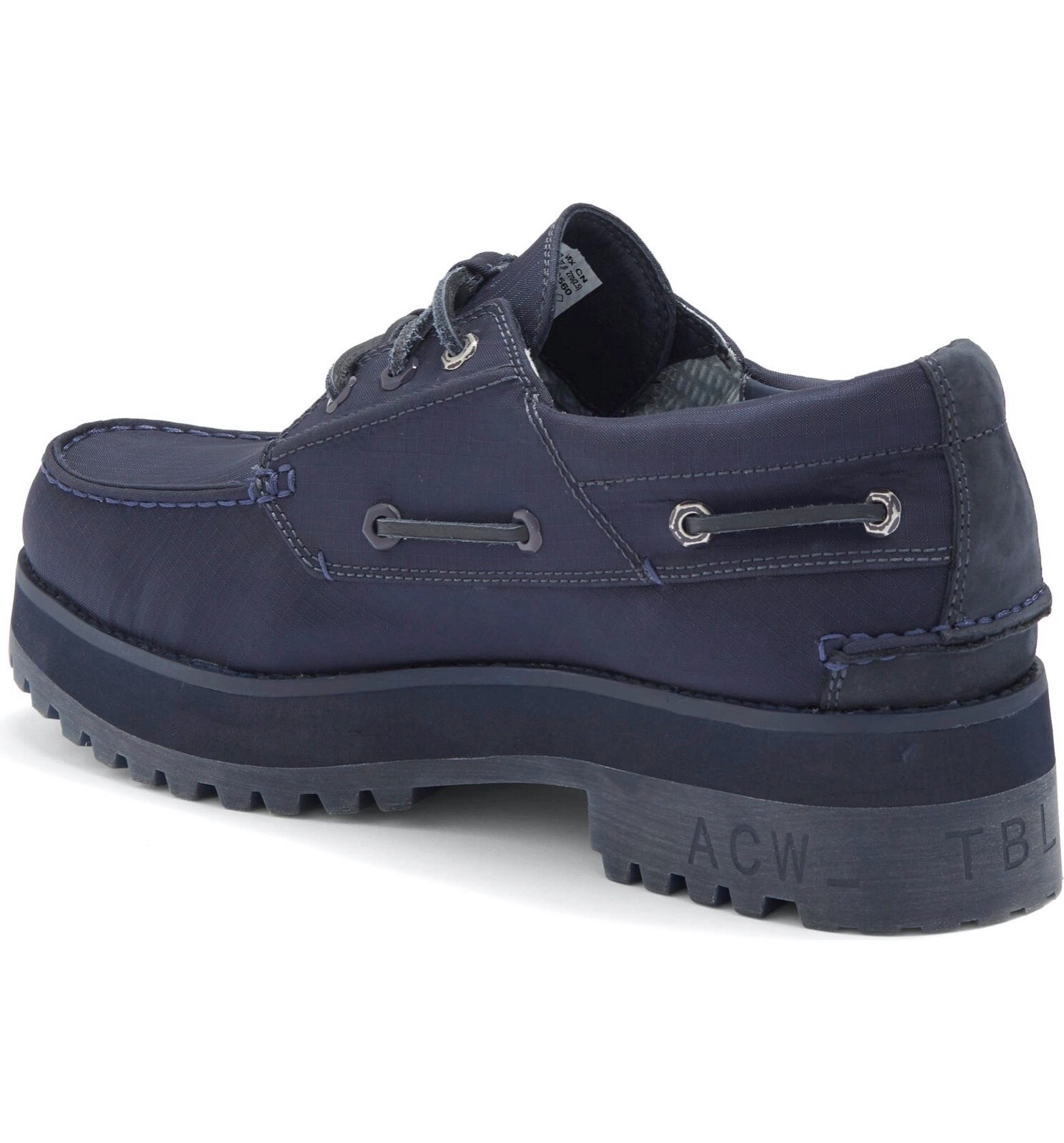 Timberland x A COLD WALL GoreTex Waterproof Boat Shoe WIDE 3 Eye 