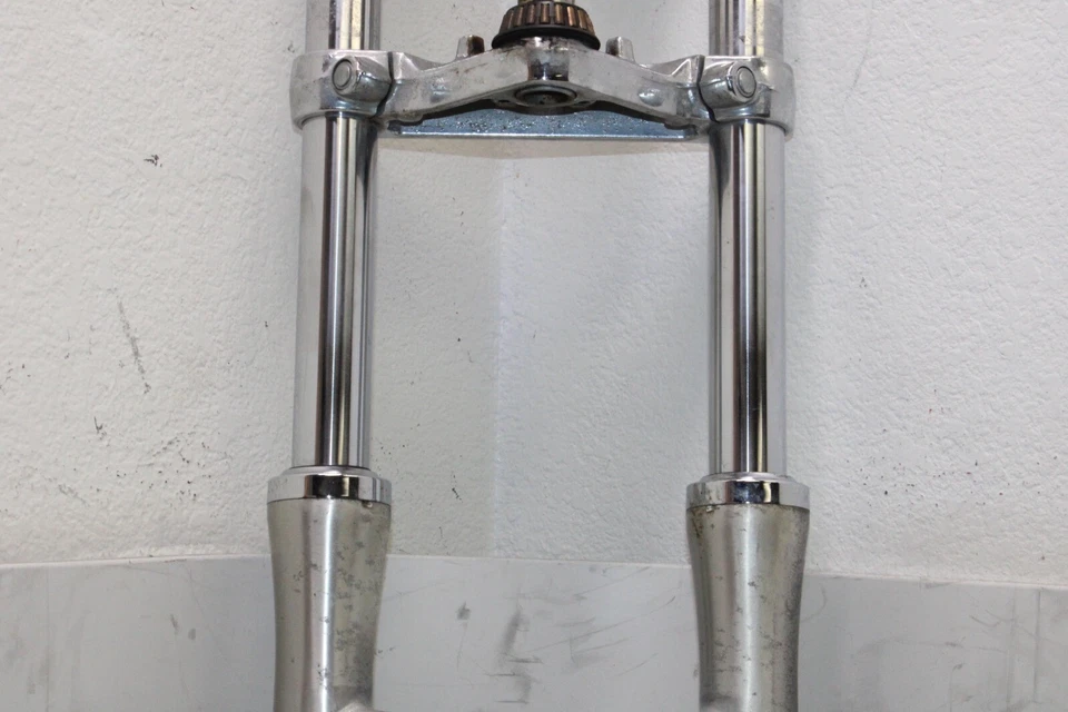 Suzuki Intruder 1400 vs1400GL 1992 fabricante original extremo frontal completo triple árbol Foto 3 de 4