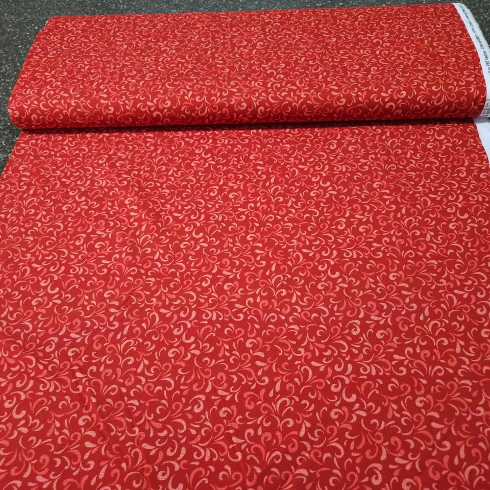 20" Baby Beluga P&B Textiles Tonal Red Curls Whale Spout - Image 3 of 3