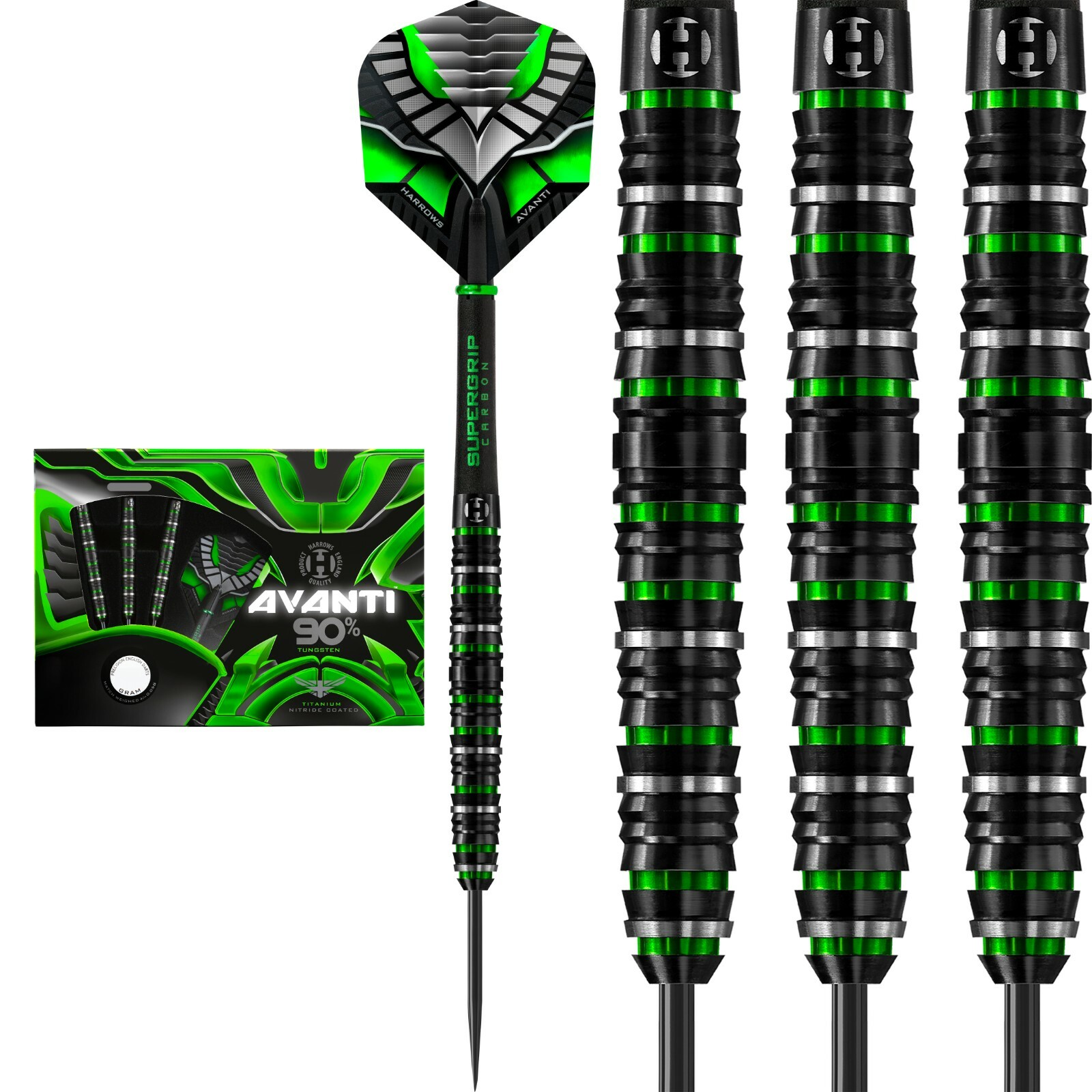 Harrows Avanti Darts Steel Tip 90 Tungsten Avanti 21g to 26g eBay
