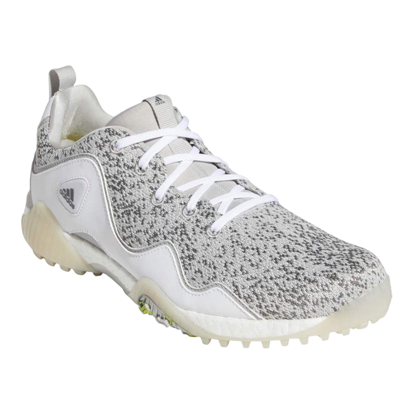 Adidas Men's Codechaos 21 Primeblue White Grey Spikeless Golf Shoes Sz