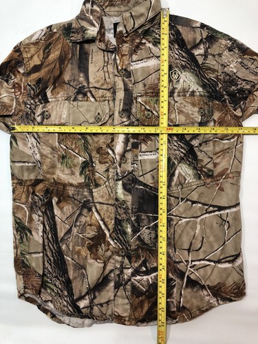 Game Winner Boys Size M Shirt Camouflage Hunting Pullover Button down Youth - Picture 2 of 5