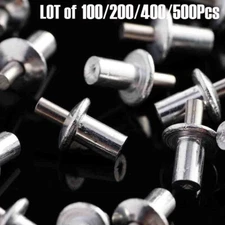 Pieces Of 100/200/400/500-Aluminum Drive Rivets Blind Drive Rivet Expansion nail