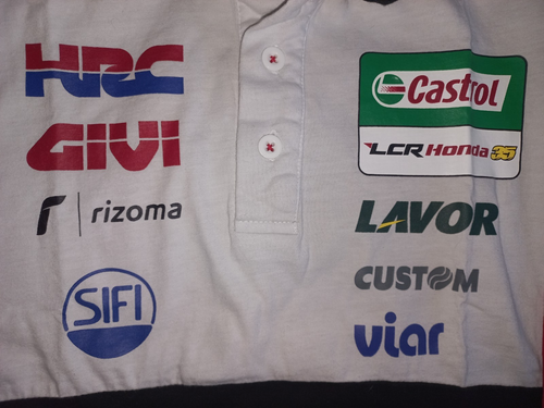 LCR Honda Racing Moto GP polo shirt (Size L) - Picture 4 of 8