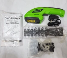 WORKPRO Cordless Grass Shear Shrubbery Trimmer 2-IN-1 Hedge Shears/Grass Cutters